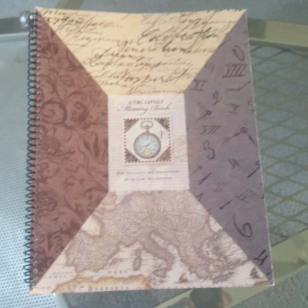 Hallmark Time Capsule memory book.